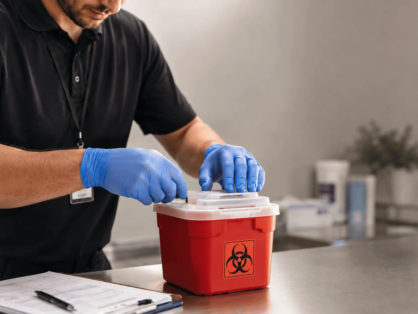 Why choose Sharps Waste Disposal in Daggett, MI